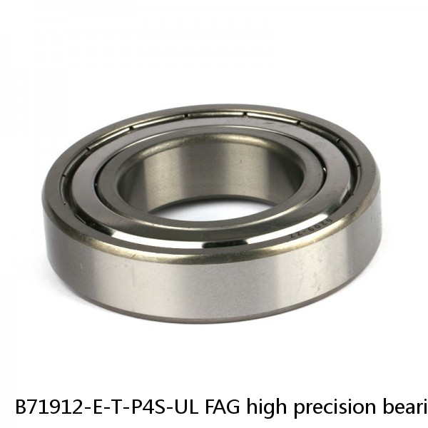 B71912-E-T-P4S-UL FAG high precision bearings #1 small image