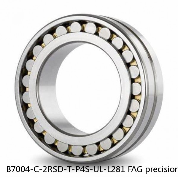 B7004-C-2RSD-T-P4S-UL-L281 FAG precision ball bearings #1 small image