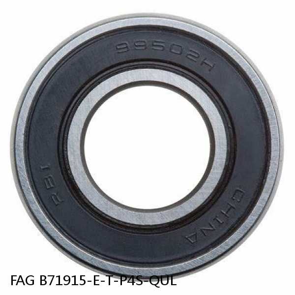 B71915-E-T-P4S-QUL FAG high precision bearings #1 small image
