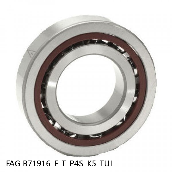 B71916-E-T-P4S-K5-TUL FAG precision ball bearings #1 small image