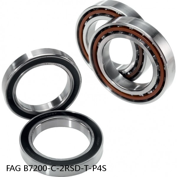 B7200-C-2RSD-T-P4S FAG high precision bearings #1 small image