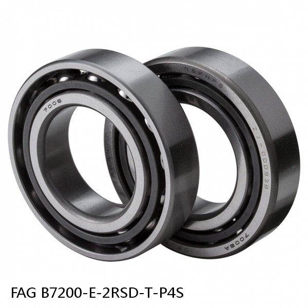 B7200-E-2RSD-T-P4S FAG high precision bearings