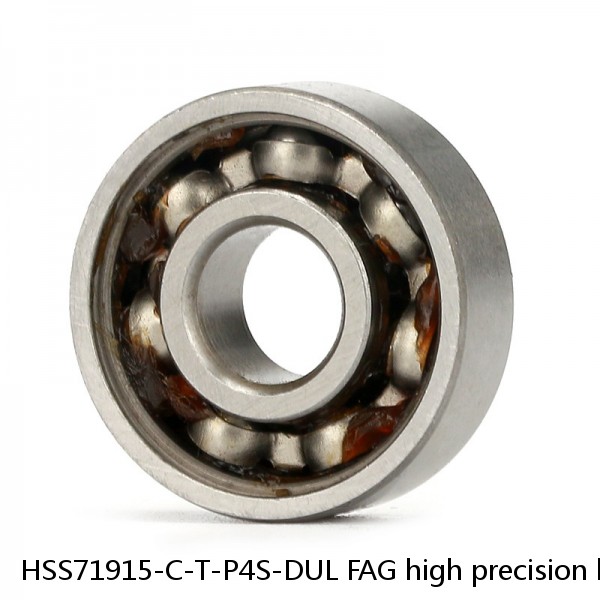 HSS71915-C-T-P4S-DUL FAG high precision ball bearings #1 image