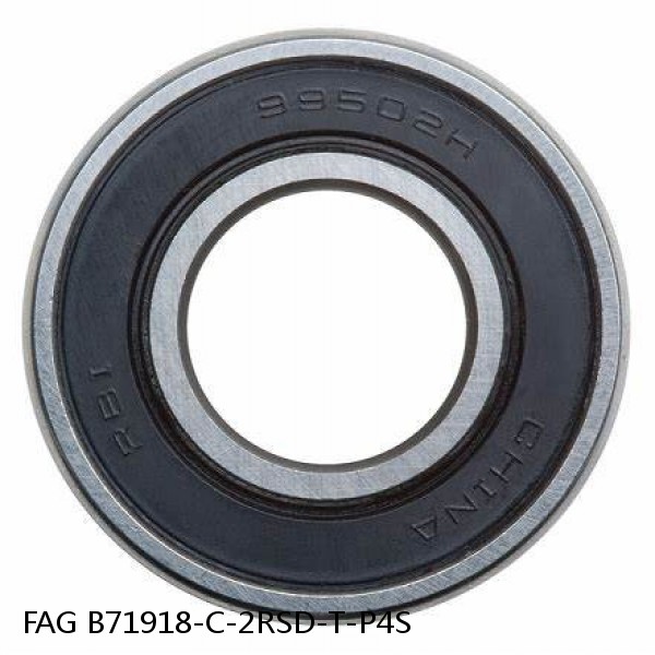 B71918-C-2RSD-T-P4S FAG high precision bearings #1 image